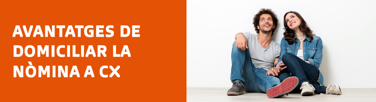 Avantatges de domiciliar la n&ograve;mina a CX